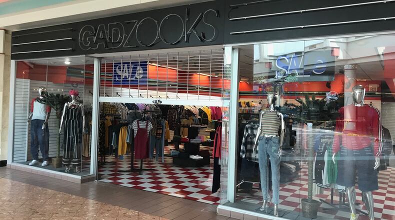 Thanks to the movie "Fear Street" set in the 1990s, some old mall stores have come back to life at North DeKalb Mall like teen clothing shop Gadzooks.