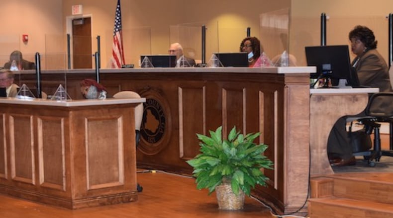 The Henry County Board of Commissioners at its Nov. 4 meeting.