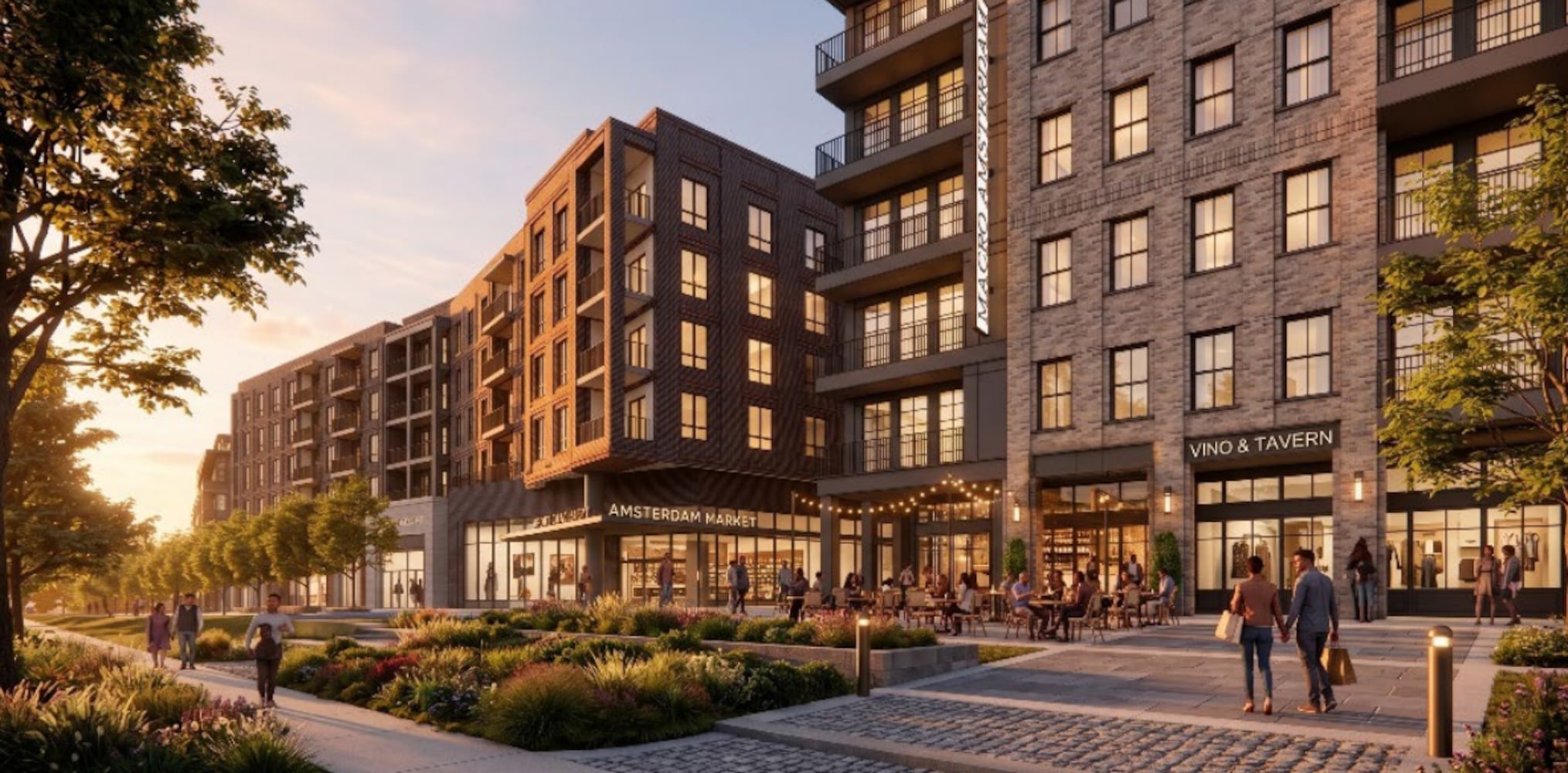 Amsterdam Walk rendering