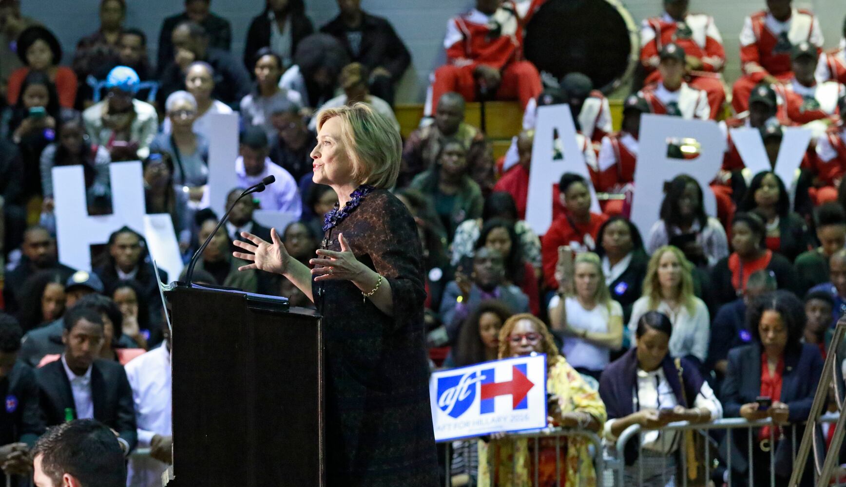 Oct. 30, 2015, Hillary Clinton in Atlanta