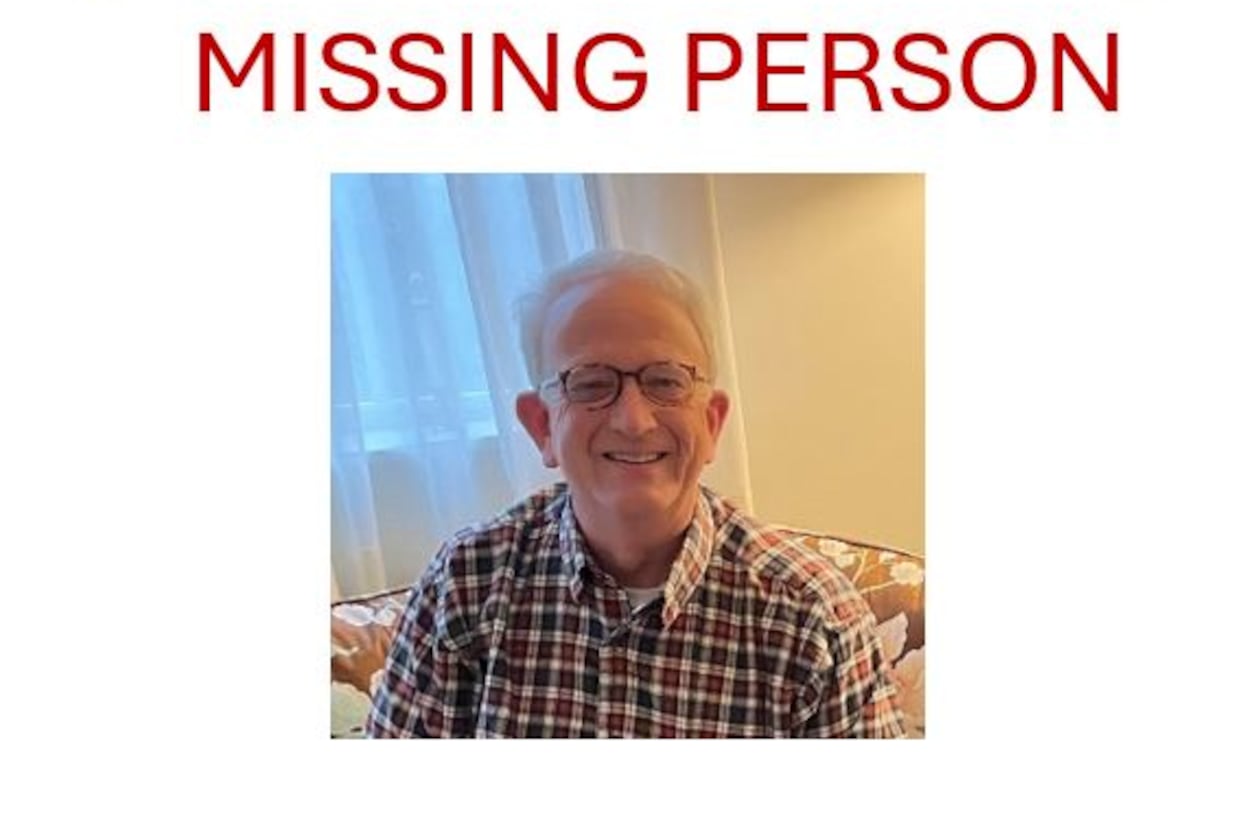 This missing person sign for Charles Hosch is being circulated by the Union County Sheriff's Office on Facebook. (Courtesy photo)
