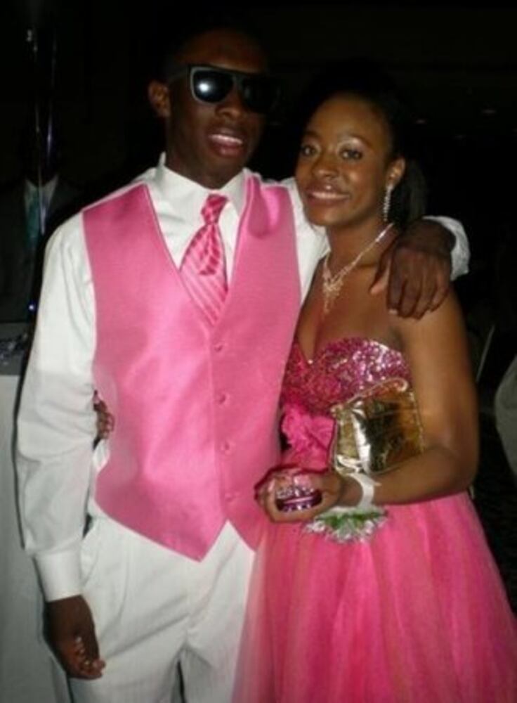 Pretty in pink at the prom