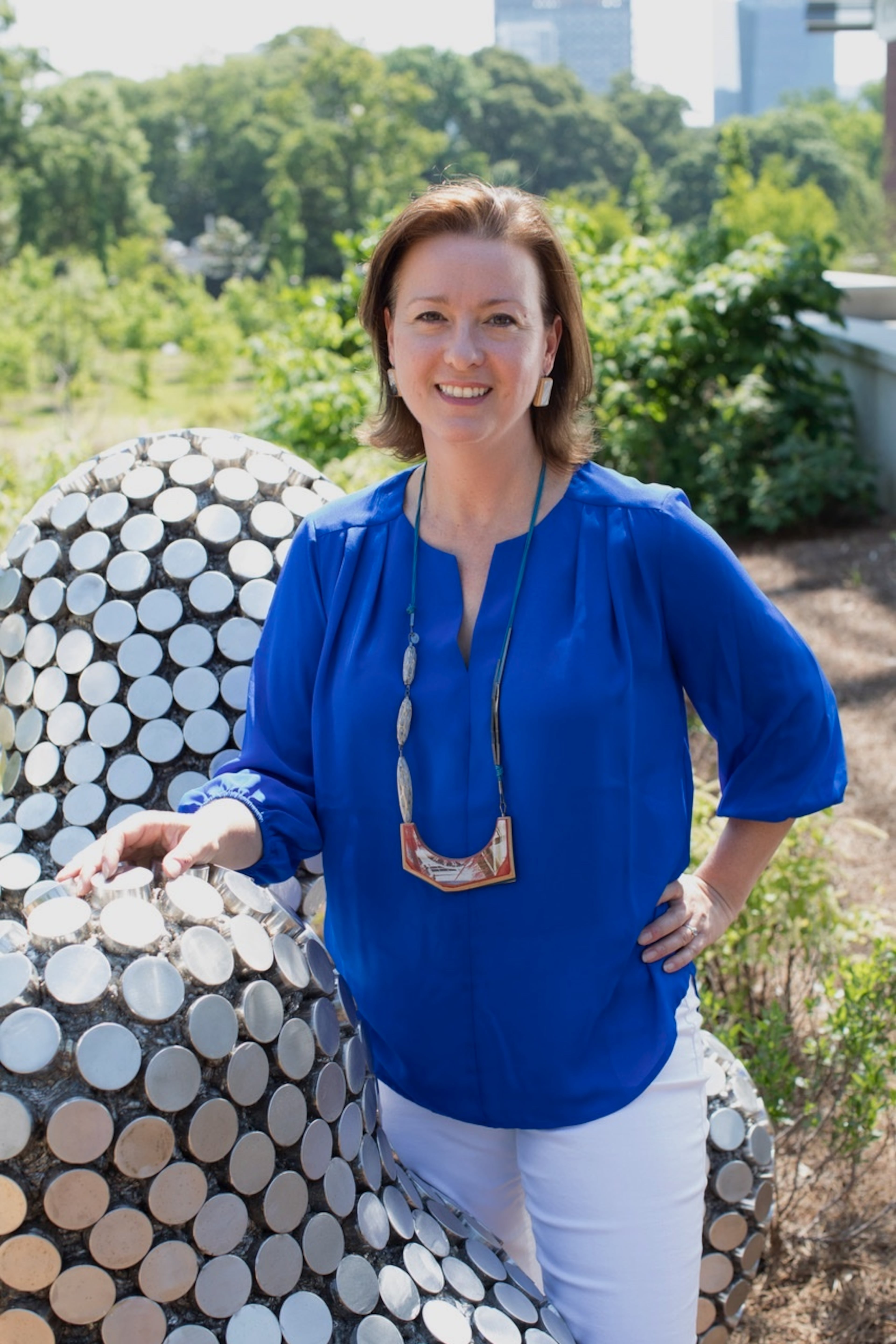 Art consultant Anne Lambert Tracht advises Atlanta corporations on their collections and facilitates purchases. (Courtesy of Anne Lambert Tracht)
