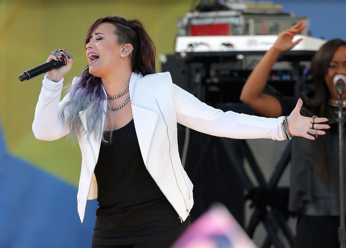 Demi Lovato on Good Morning America - June 6, 2014