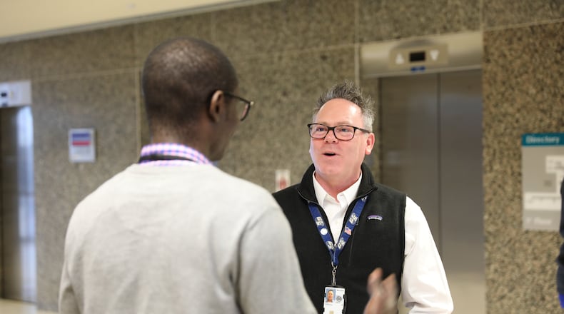 Charles "Chuck" Ezell, acting director of the U.S. Office of Personnel Management welcomes employees back to the office. (Courtesy photo)