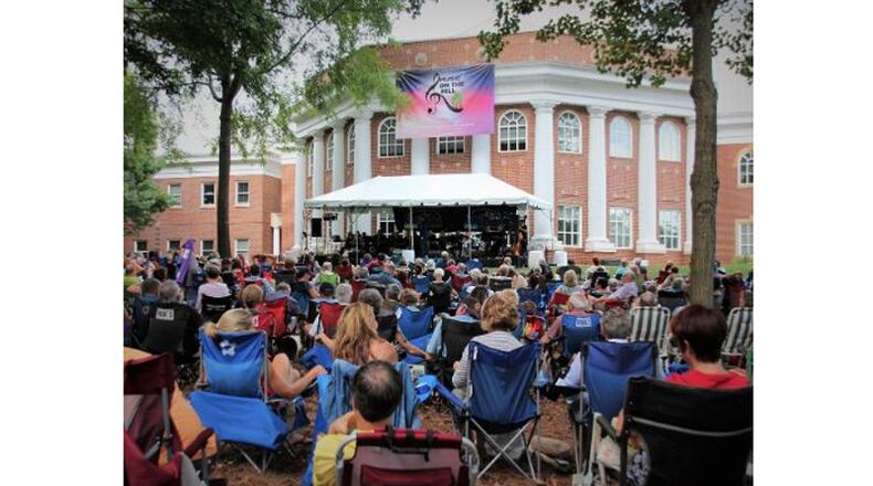 “Music on the Hill” is a free concert series held the second Friday of the month from May through October on the grounds of Roswell City Hall. The city is seeking sponsors and vendors for this year’s concerts. CITY OF ROSWELL