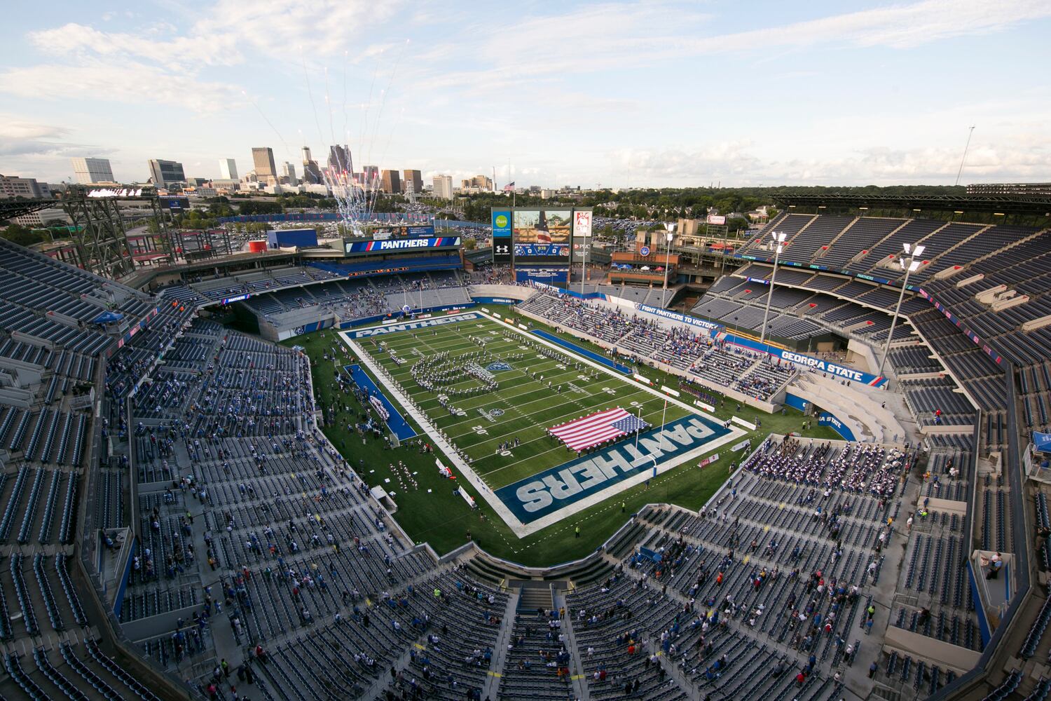 Photos: Georgia State opens season at its new football field