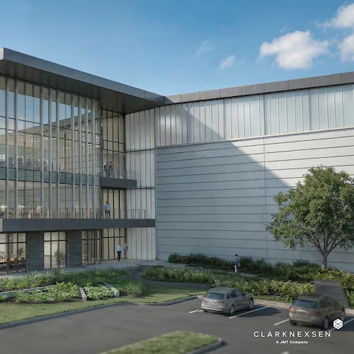 This is a rendering of a $125 million manufacturing facility that Unified Legacy said it will build in Macon. (Courtesy of Unified Legacy)