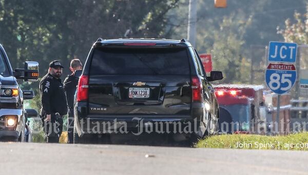 Doraville police closed Pleasantdale Road and evacuated a gas station Wednesday morning.