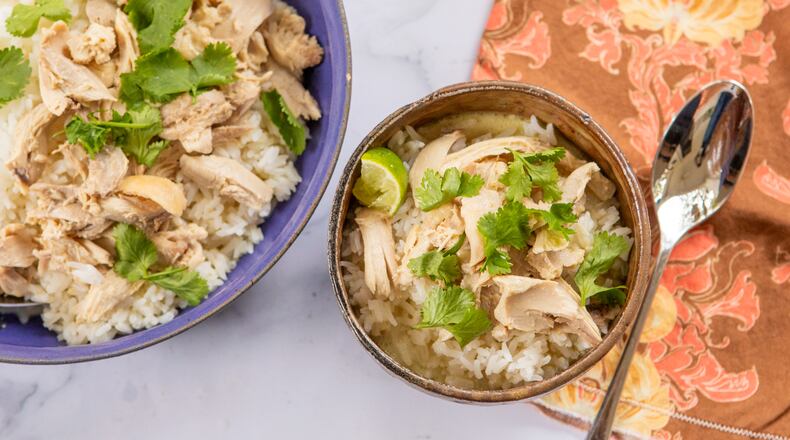 Thai-Style Leftover Turkey Curry. (Aaliyah Man for The Atlanta Journal-Constitution)