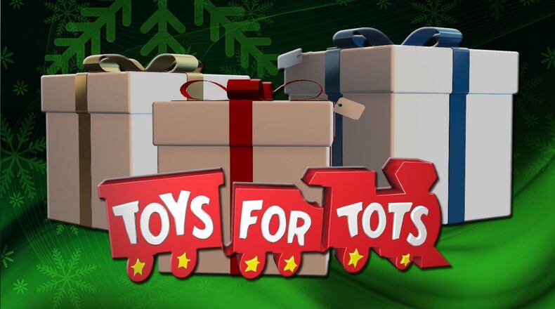 Roswell E-911 Center is hosting their annual Toys for Tots toy drive now through Thursday, Dec. 8. COURTESY TOYS FOR TOTS