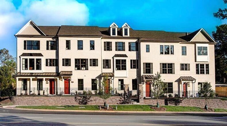 Duluth has approved a rezoning plan for 2.73-acres for Phase 2 of Sherwood Crossing for the construction of 34 single-family townhouses. (Courtesy Century Communities)