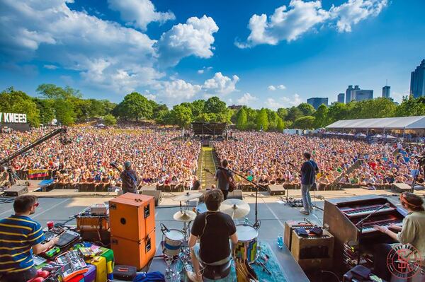Dr. Dog performs during Shaky Knees Music Festival on May 10, 2015 at Central Park in Atlanta. / Photo courtesy of Shaky Knees Music Festival