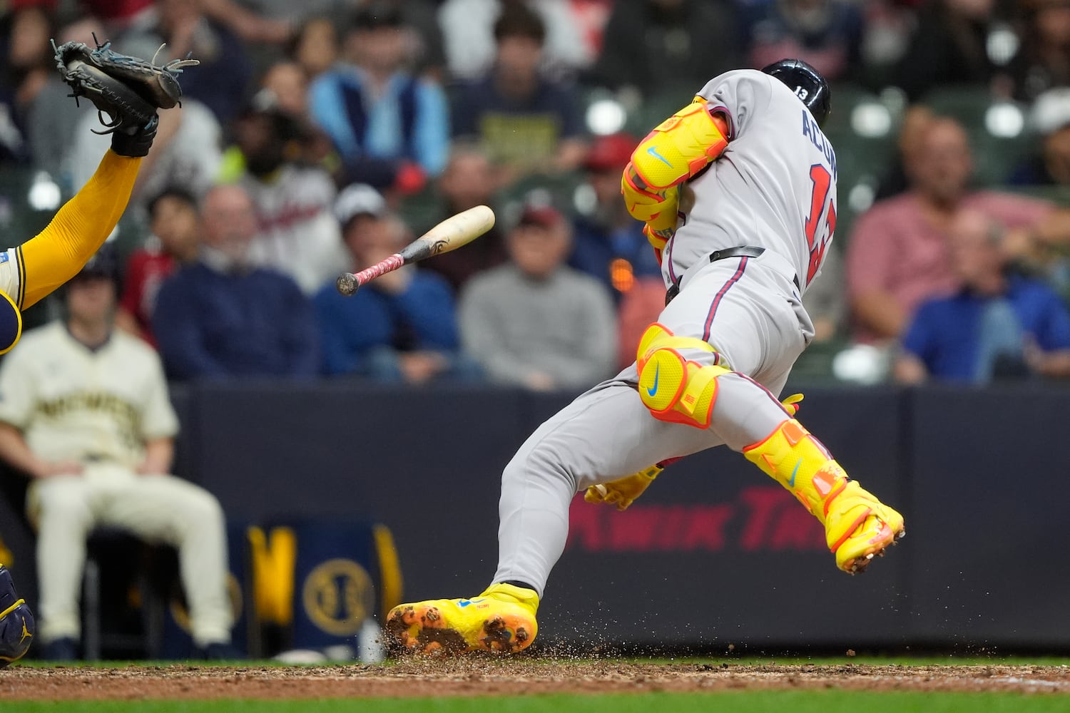 Braves Brewers Baseball