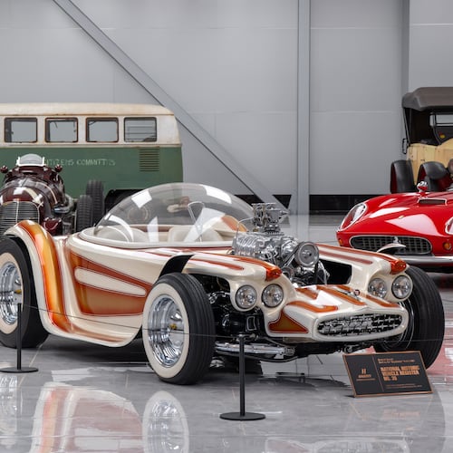 Classic cars take center stage at “National Treasures,” an exhibit at the Savoy Automobile Museum, which also hosts The Connection Car Show in September. (Courtesy of Savoy Automobile Museum)