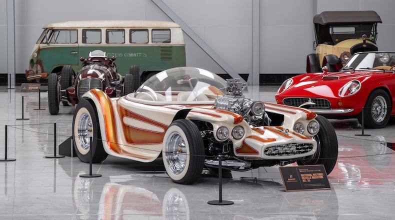 Classic cars take center stage at “National Treasures,” an exhibit at the Savoy Automobile Museum, which also hosts The Connection Car Show in September. (Courtesy of Savoy Automobile Museum)