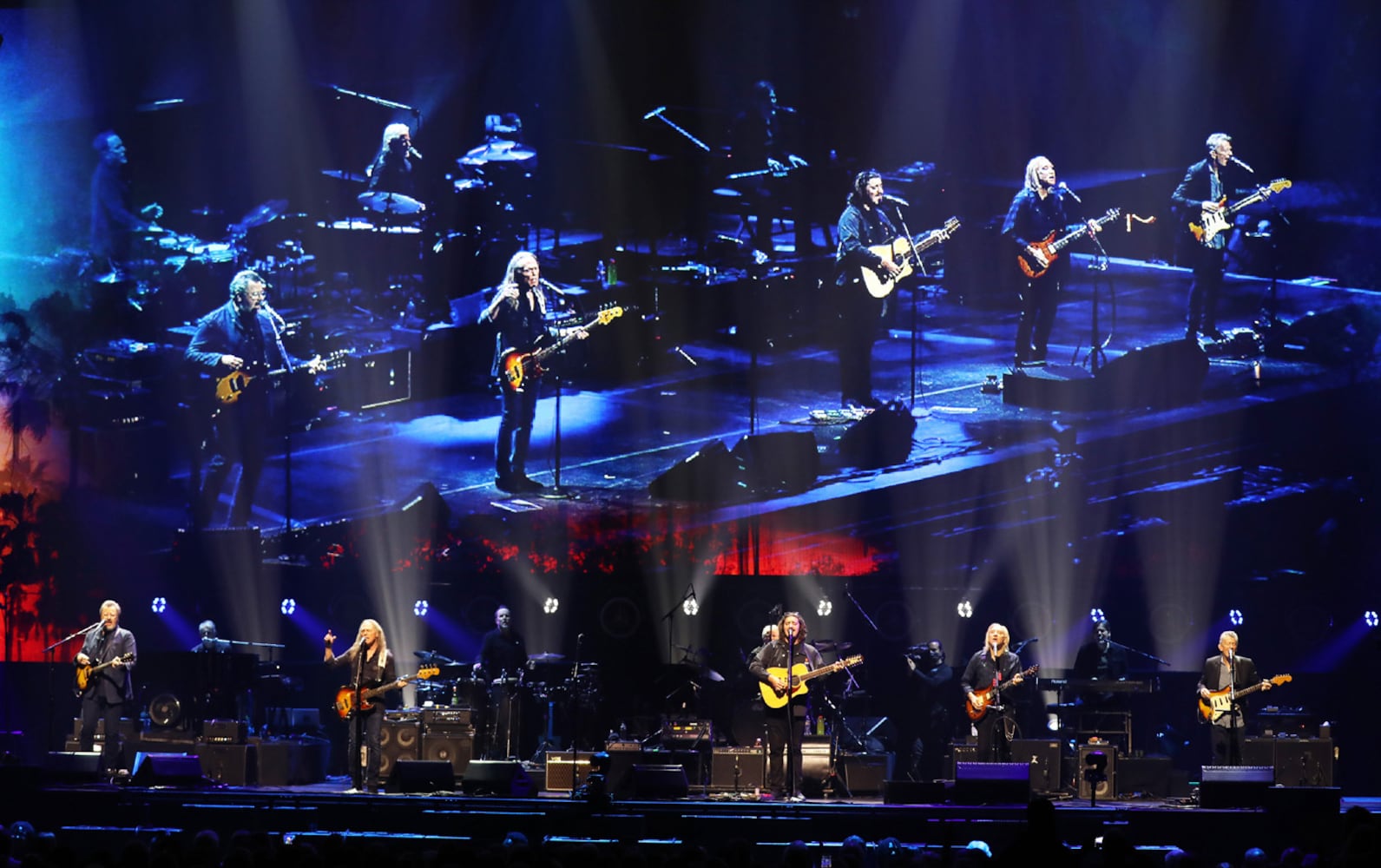 The Eagles brought their Long Goodbye Final Tour to sold out State Farm Arena on Thursday, November 2, 2023. The Tedeschi Trucks Band opened the concert.
Robb Cohen for the Atlanta Journal-Constitution
