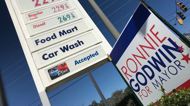 Rockdale County Elections officials are investigating a local gas station.