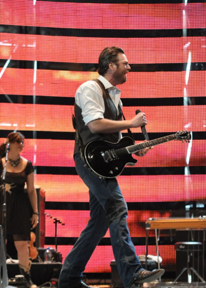 Blake Shelton at Rodeo Houston