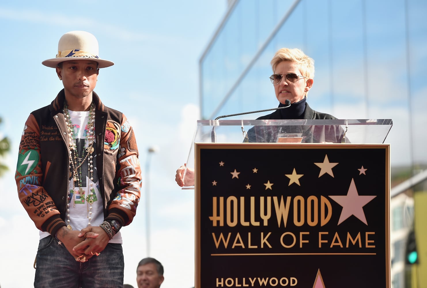 Pharrell Williams honored with a star