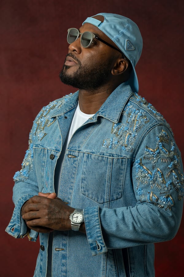 Jeezy poses for a portrait on Tuesday, June 10, 2025, in New York. (AP Photo/Gary Gerard Hamilton)
