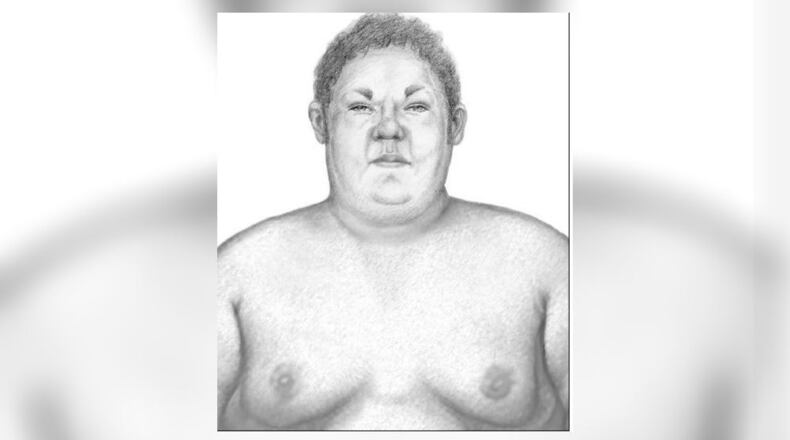 This is a sketch of the man the FBI calls John Doe 40.