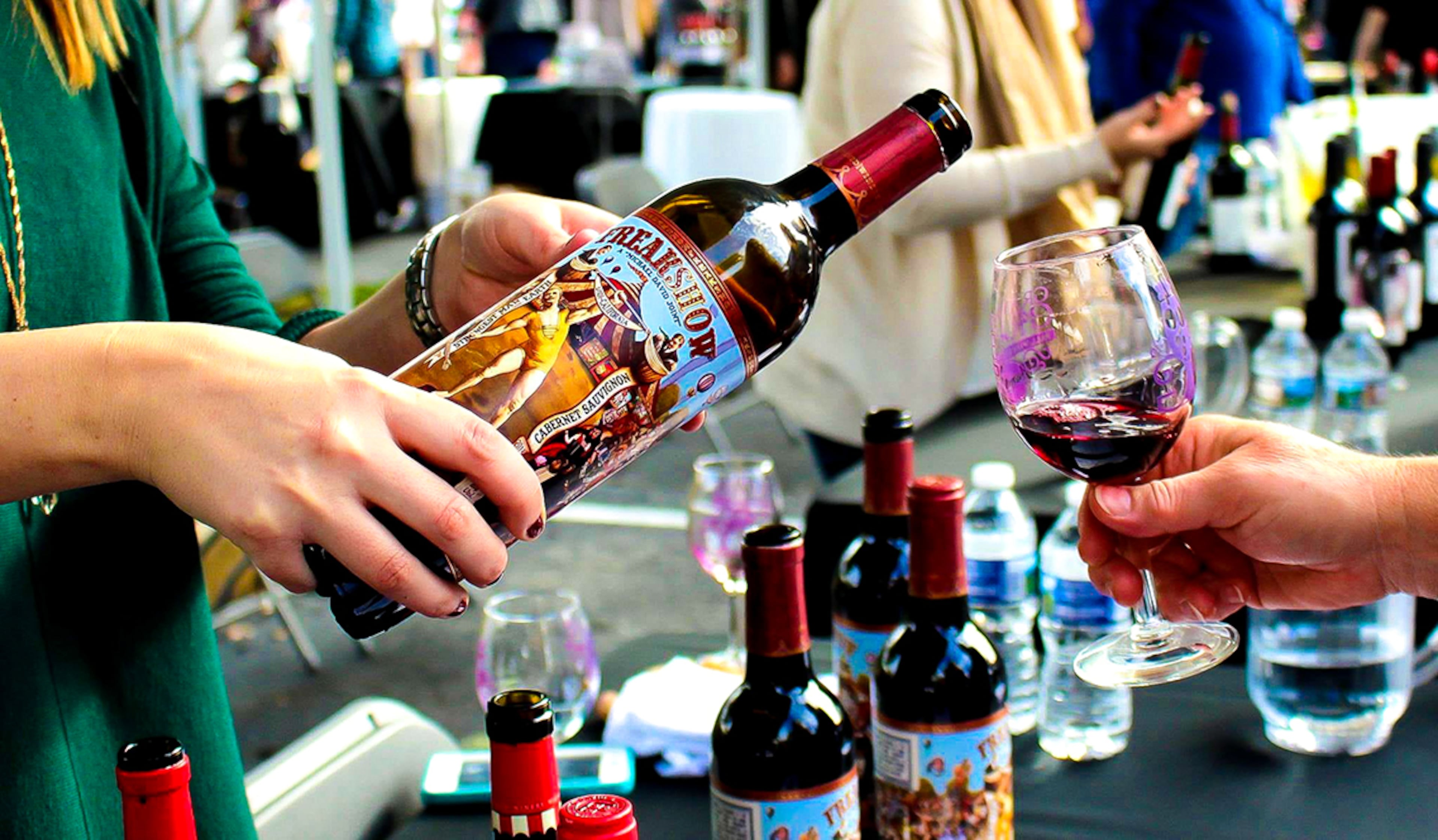Sample unlimited wines at the Grandiose Grape Wine Festival. (Courtesy of the Grandiose Grape)