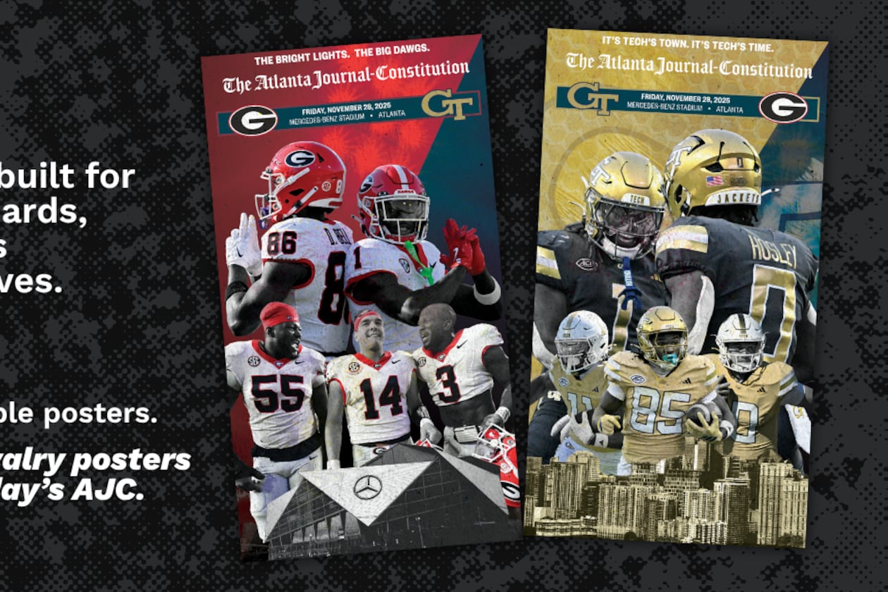 Full-page commemorative posters will be available on Sunday, Nov. 23, 2025.