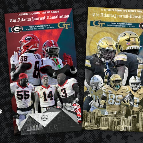 Full-page commemorative posters will be available on Sunday, Nov. 23, 2025.