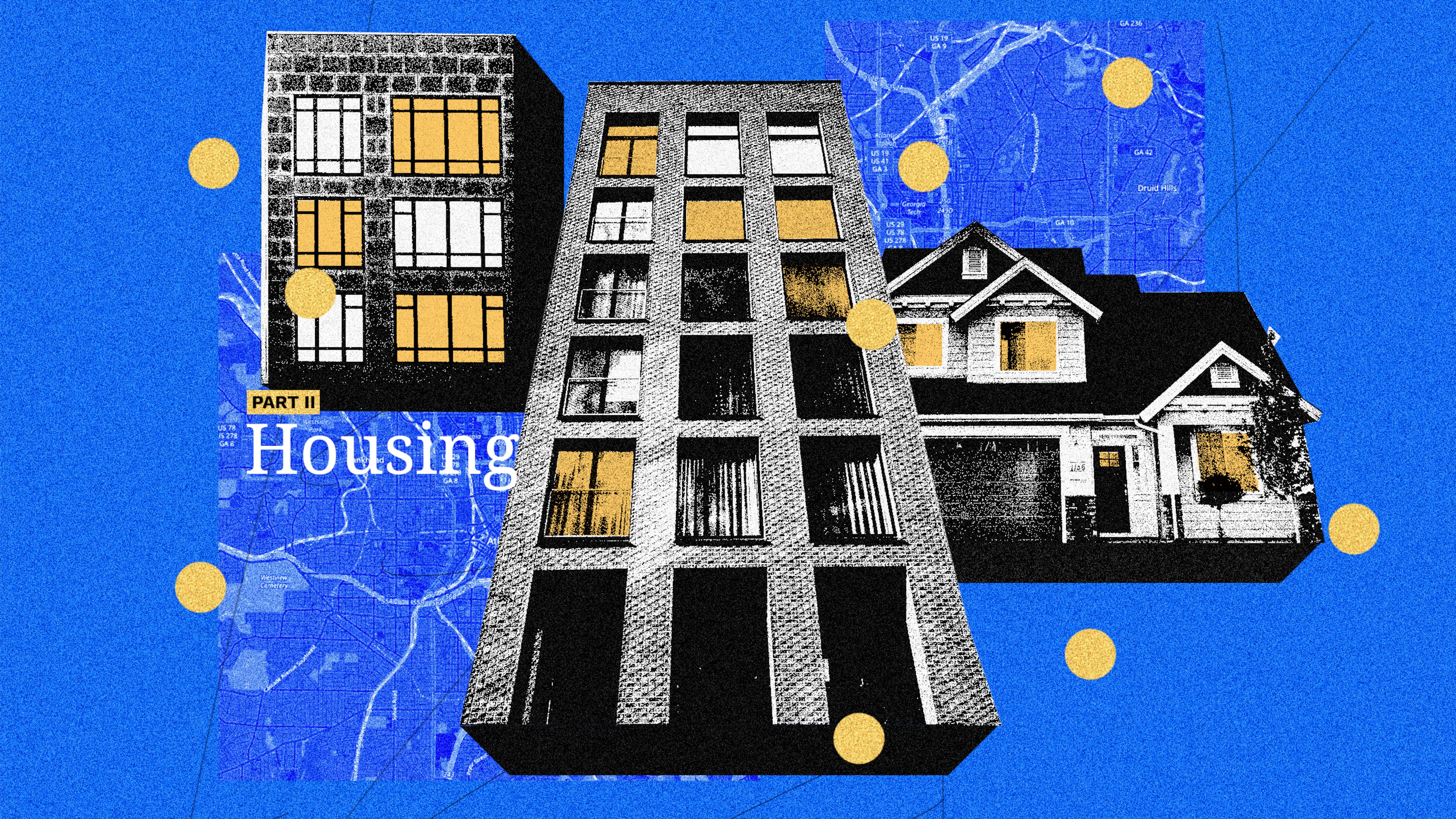 (Photo Illustration: Philip Robibero / AJC | Source: Getty, Unsplash)