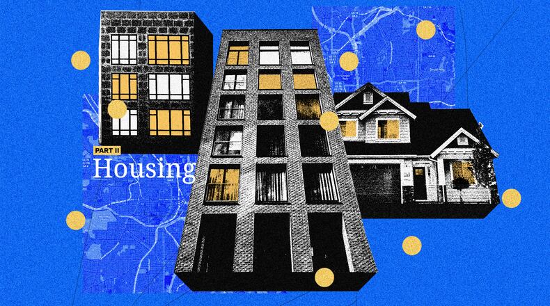 (Photo Illustration: Philip Robibero / AJC | Source: Getty, Unsplash)