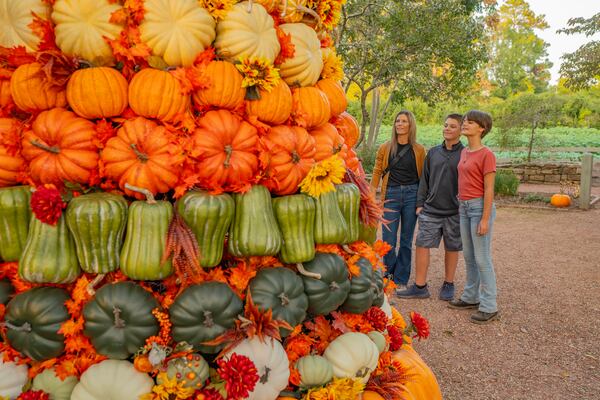 It’s pumpkin and gourd time at Pumpkins at Callaway Gardens, which runs from September to early November. Courtesy of Callaway Gardens