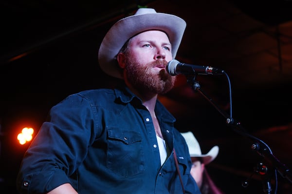 Cody Bolden & the Roadhands perform during the Roadhand Roundup show at 529 in Atlanta on Wednesday, July 15, 2026. Roadhand Roundup is a monthly series that began last month to help build Atlanta's country music infrastructure. (Abbey Cutrer/AJC)