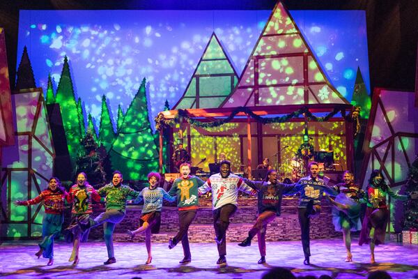 Ann-Carol Pence created the “Christmas Canteen” — an Aurora Theatre holiday show featuring music, comedy skits and dance numbers — in 1996. (Courtesy of Aurora Theatre)