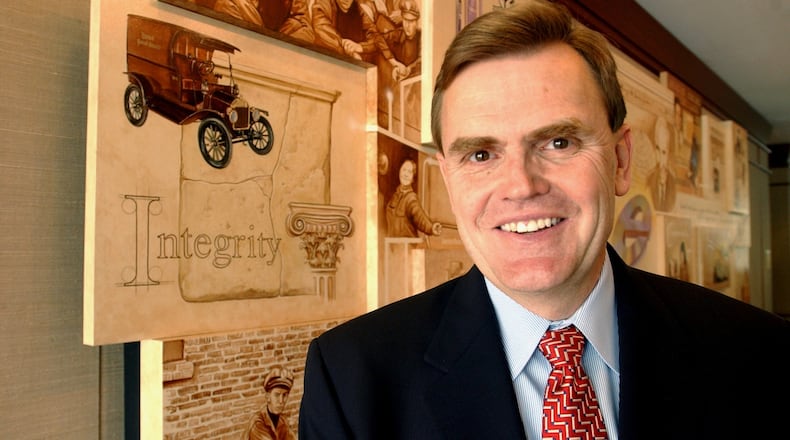 UPS CEO David Abney got a 20-plus percent raise last year, to $13.7 million. (W.A. BRIDGES JR./staff photo)