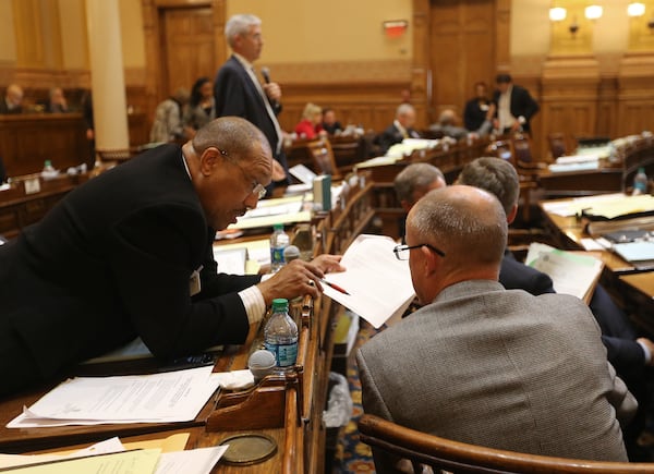 Before he was a judge, the late Ronald Ramsey was a Democratic state senator, as seen in this 2015 photo.