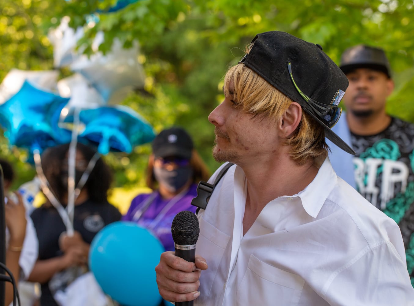 balloon release and celebration of life for Normisha Monroe