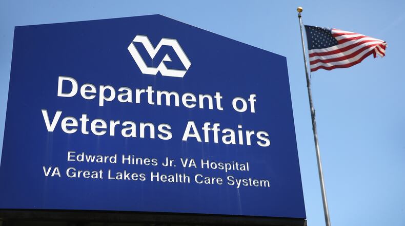 Veterans Administration’s benefits office in Atlanta was closed Wednesday, due to the water main break which cut the water to most of DeKalb County.  (Photo by Scott Olson/Getty Images)
