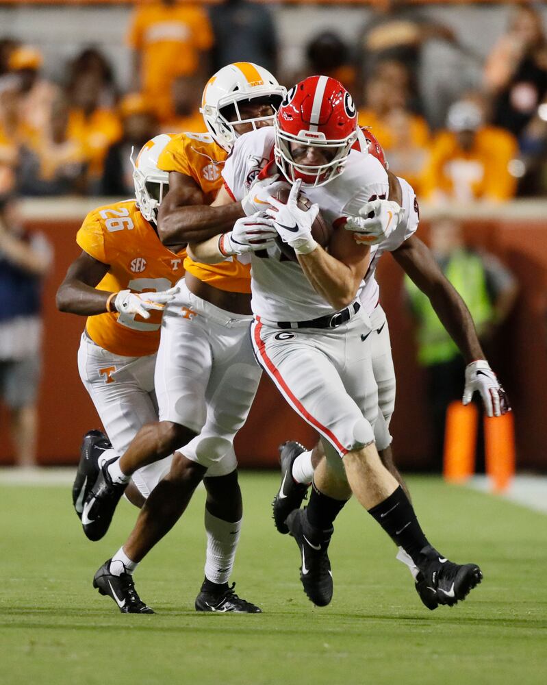 Photos: Bulldogs play Tennessee in Knoxville
