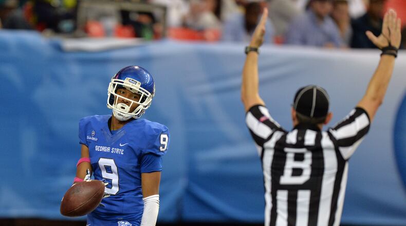 Georgia State will take on Oregon on Sept. 19. BRANT SANDERLIN / BSANDERLIN@AJC.COM