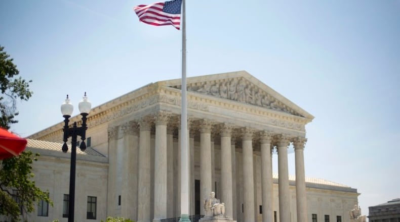 FILE - In this June 30, 2014 file photo, the Supreme Court building in Washington. (AP Photo/Pablo Martinez Monsivais)