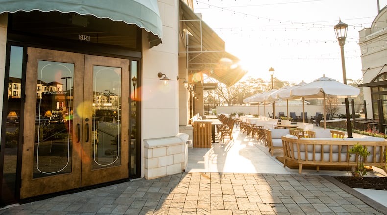 Pendolino's outdoor patio. Courtesy of Cassie Wright