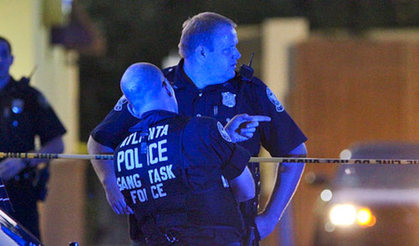 Burger King shooting scene