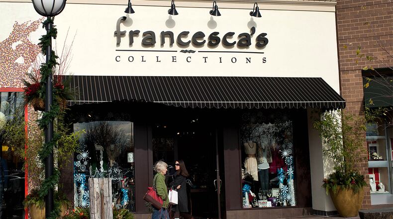 Francesca's company officials told shareholders they plan to close 20 stores in 2019.