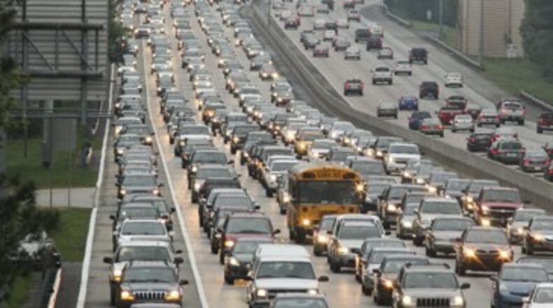 The Georgia Department of Transportation has suspended construction-related lane closures through Thursday, Jan. 2. AJC file photo