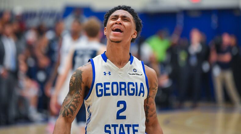 Georgia State's Justin Roberts. Photo by Rich von Biberstein