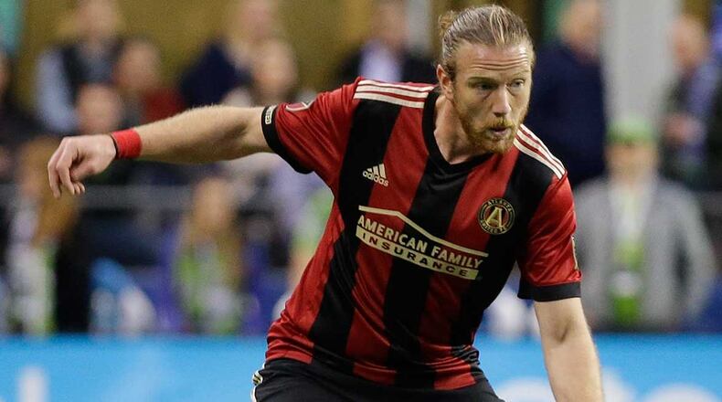Jacob Peterson will likely miss Atlanta United's match in Toronto Saturday.
