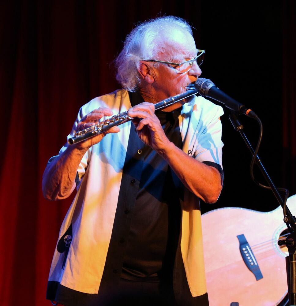 Legendary guitarist Martin Barre of Jethro Tull treated a packed City Winery crowd Friday night, April 12, 2024, to a master class in guitar wizardry and classic licks from a long setlist of Tull classics and deep cuts.
Robb Cohen for the Atlanta Journal-Constitution
