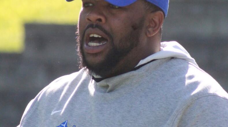 Jabari Wilder was announced as Lovejoy's new head football coach on Tuesday. Wilder served as Lovejoy's offensive coordinator from 2021 to 22 before a three-year stint at powerhouse McEachern. (Courtesy of Jabari Wilder)