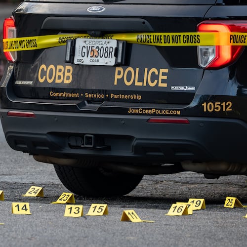 “When a PIT maneuver is implemented to stop a fleeing suspect, it is the suspect’s reckless flight, not the PIT maneuver, that constitutes the proximate cause of the resulting injury or death,” the county said, citing Georgia law. (Ben Hendren for the AJC)